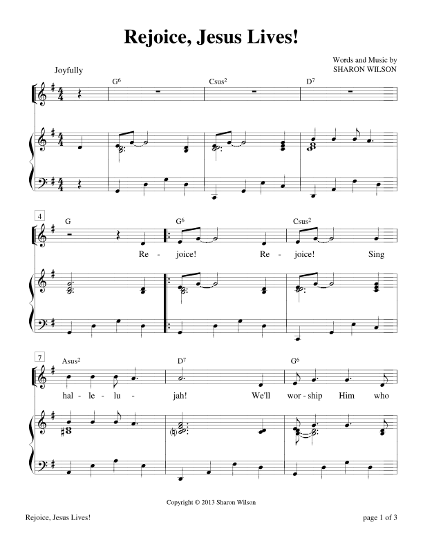 Rejoice, Jesus Lives!
