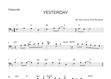 Yesterday (arr. Alex Nunes Rodrigues)