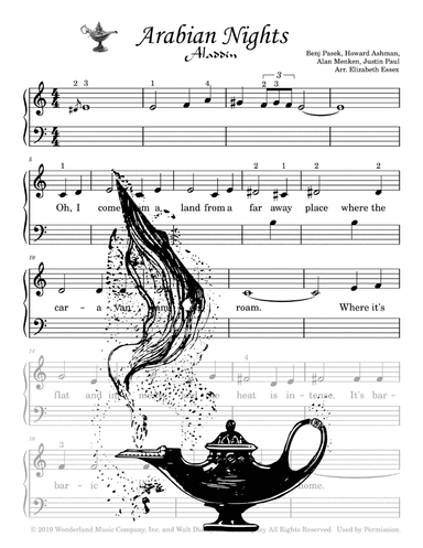 Arabian Nights (2019) (arr. Elizabeth Essex)