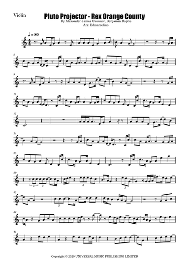 Pluto Projector (arr. Edmarcelino)