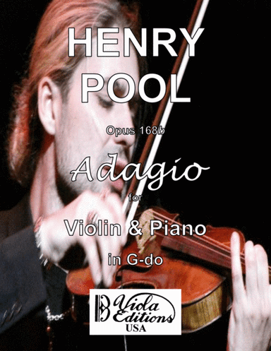 Opus 168b, Adagio for Violin & Piano in G-do (Score & Parts)