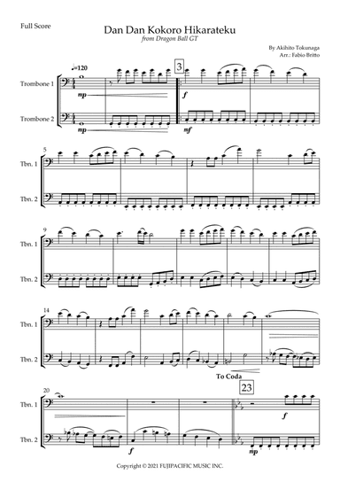 Dragon Ball Gt (arr. Fabio Britto)