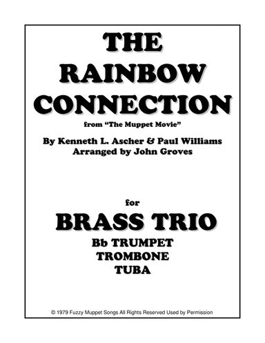 The Rainbow Connection (arr. John Groves)
