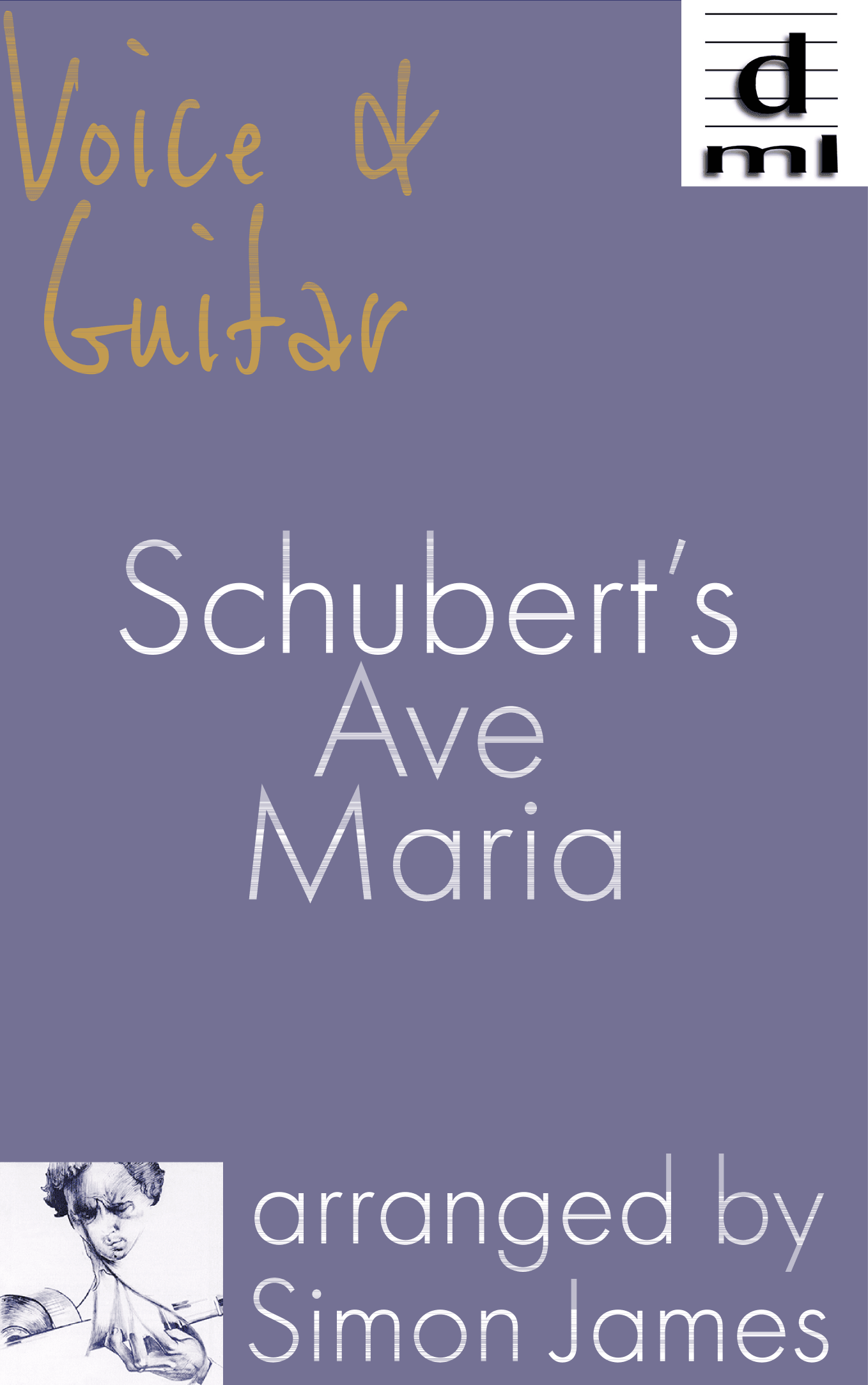 Schubert's Ave Maria for voice and guitar (arr. Simon James)