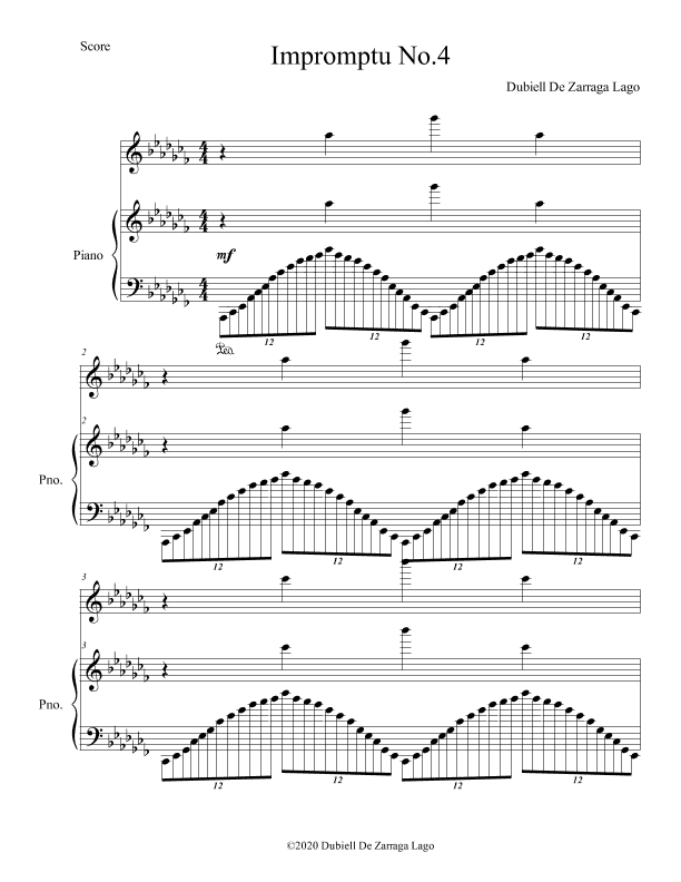 Impromptu No.4 Ab minor