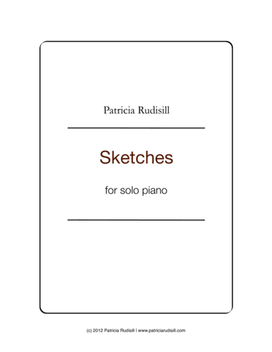 Sketches, for solo piano