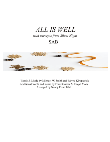 All Is Well (arr. Nancy Frese Tabb)