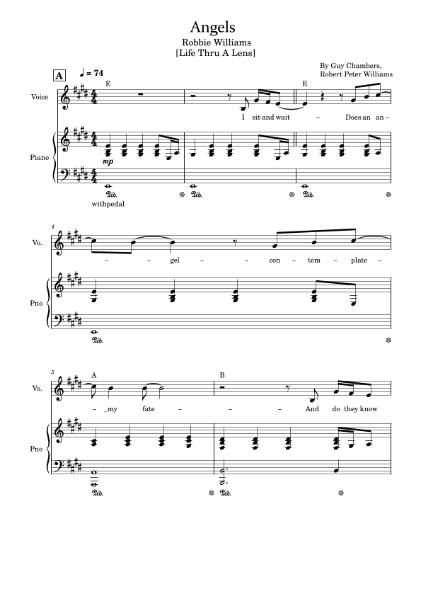 Angels (arr. poon)