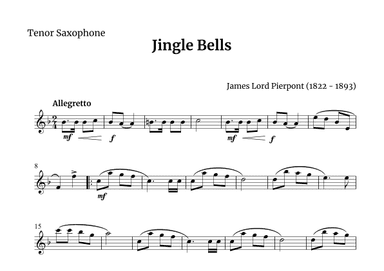 Jingle Bells (arr. Ivan Souza)