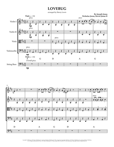 Lovebug (arr. Sherry Lewis)