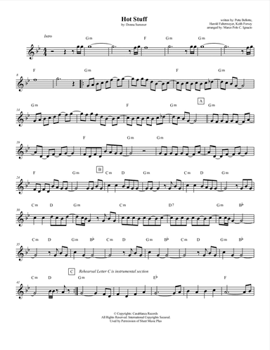 Hot Stuff (arr. Marco Polo C. Ignacio)