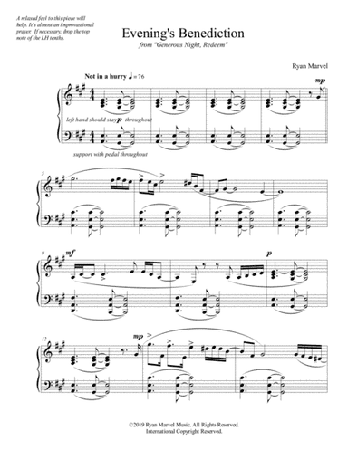 Evening's Benediction