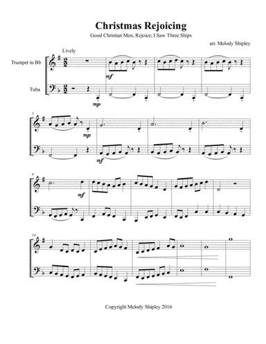 Christmas Rejoicing (arr. Melody Shipley)