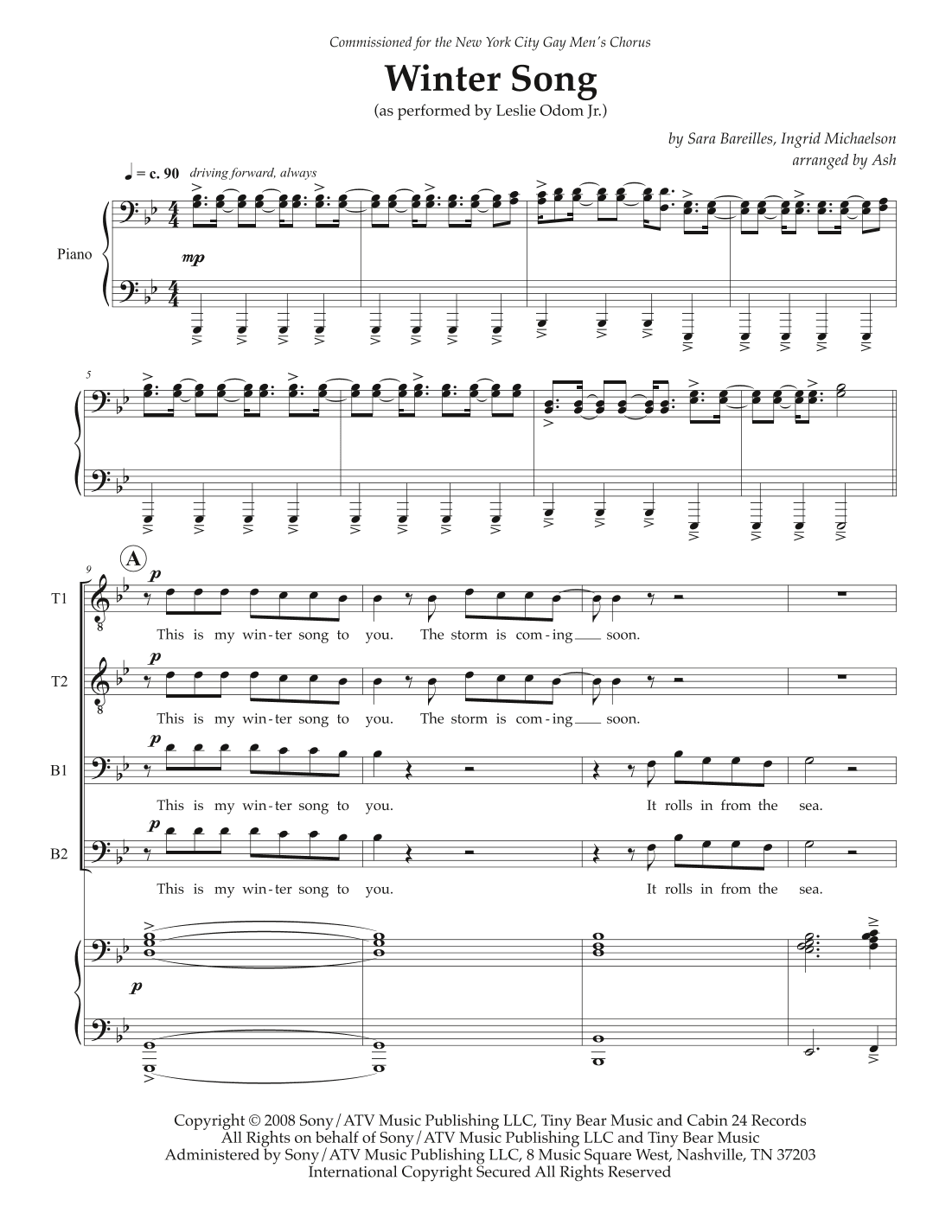 Winter Song (arr. Ash)