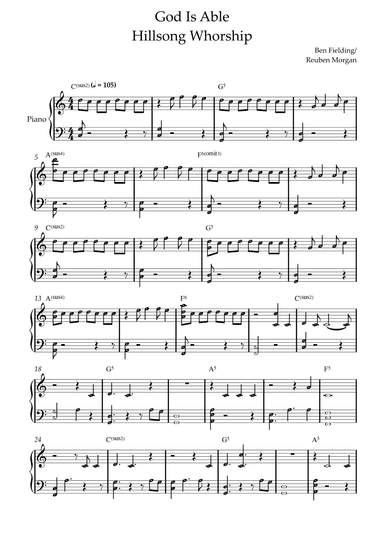 God Is Able (arr. by ezequiel)