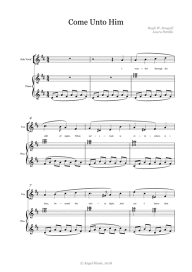 Come Unto Him (arr. Laura Pattillo)