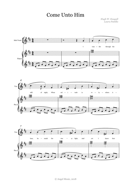 Come Unto Him (arr. Laura Pattillo)