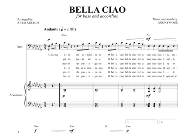 Bella Ciao (arr. Art.o Artaud)