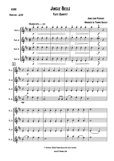 Jingle Bells (arr. Thomas Quigley)