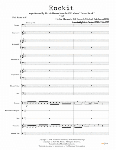 Rockit (arr. Patrick Sheehan)