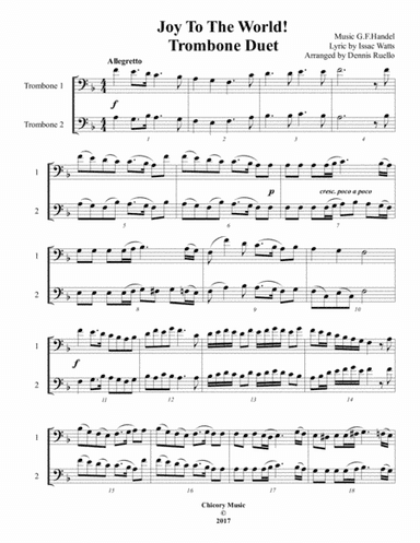 Christmas Duet Collection for Trombone (arr. Dennis Ruello)