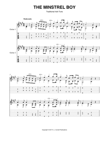 The Minstrel Boy (arr. Mark Phillips)
