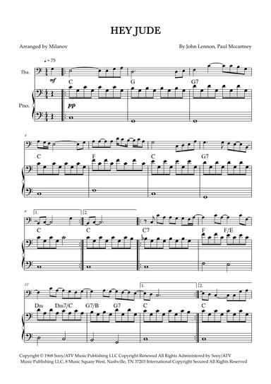 Hey Jude (arr. Milanov)