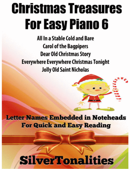 Christmas Treasures for Easy Piano Volume 6 Sheet Music (arr. SilverTonalities)