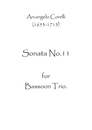 Sonata No.11 (arr. Spence Bundy)