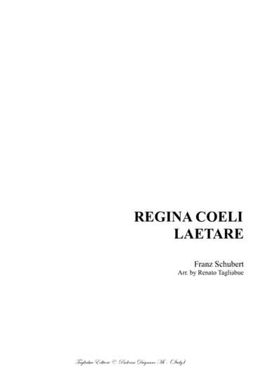 REGINA COELI LAETARE - F. Schubert - Arr. for Brass Quintet and Piano/Organ (arr. Renato Tagliabue)