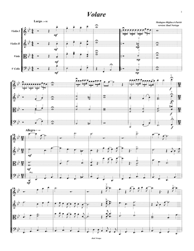 Volare (arr. RAUL NORIEGA)
