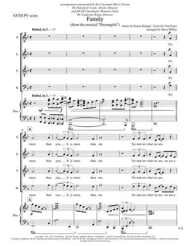 Family (arr. Steve Milloy)