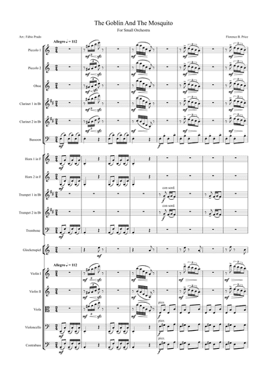 The Goblin And The Mosquito (arr. Fábio Prado)