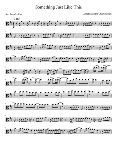 Something Just Like This (arr. Jarett LeVan)
