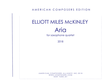 [McKinley] Aria