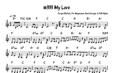 My Love (arr. John Fries)