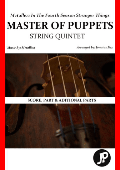 Master Of Puppets (arr. Jonatas Paz)