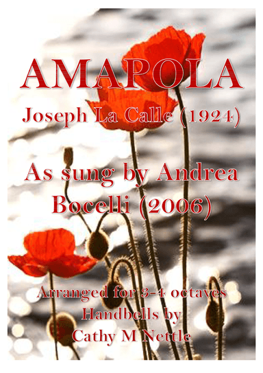 Amapola (arr. Cathy M Nettle)