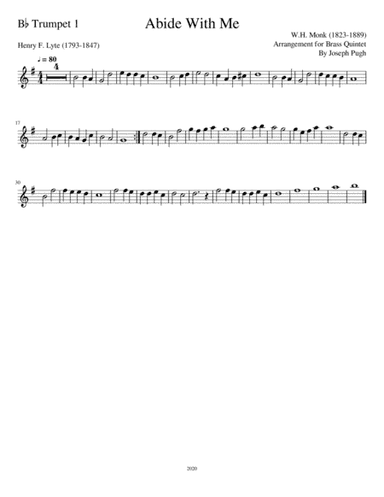 Abide With Me (arr. Joseph Pugh)
