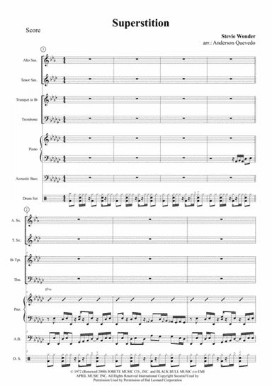 Superstition (arr. Anderson Quevedo)