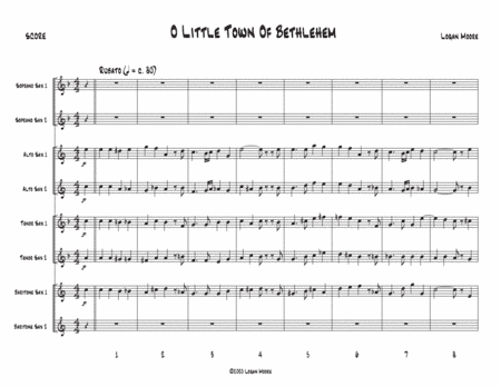 O Little Town Of Bethlehem (2020) (arr. Logan Moore)
