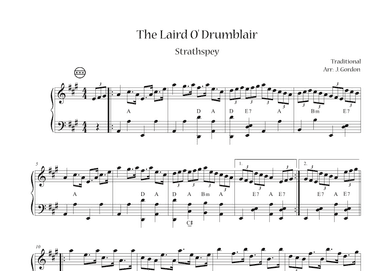 The Laird O' Drumblair (arr. Julia Gordon)