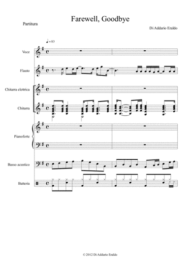 Farewell, Goodbye op. 23