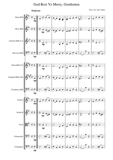 God Rest Ye Merry, Gentlemen (arr. Alex Tinlin)