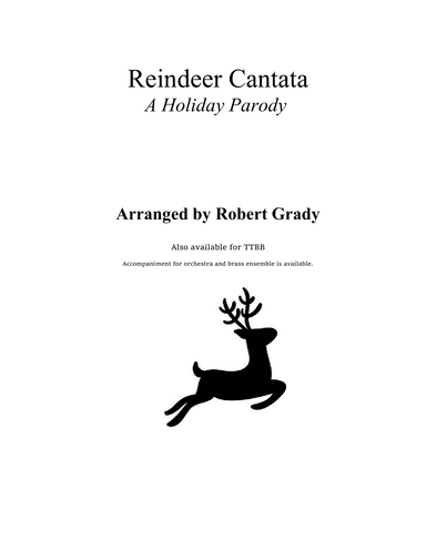 Reindeer Cantata (arr. Robert Grady)