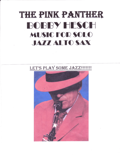 The Pink Panther (arr. Bobby Hesch)