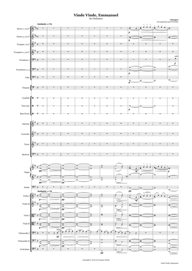 Veni Veni Emmanuel (arr. Lipe Portinho)