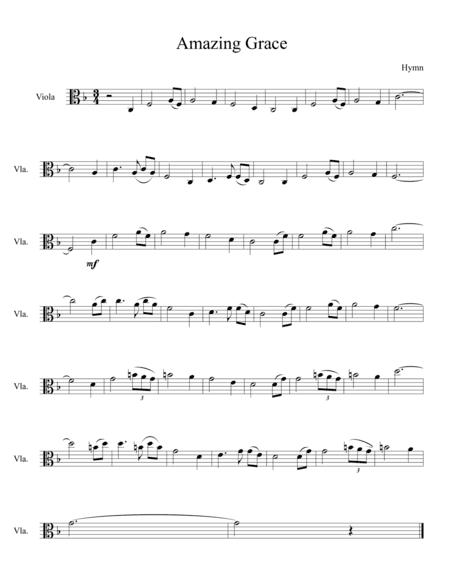 Amazing Grace (arr. Kathleen Kromphardt)