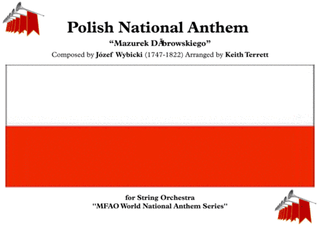 Polish National Anthem for String Orchestra (World National Anthem Series) (arr. Keith Terrett)