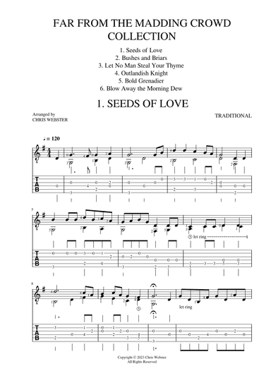 Far From the Madding Crowd Collection (arr. Chris Webster)